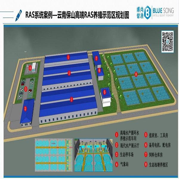云南保山高端渔业产业园设计系统工程